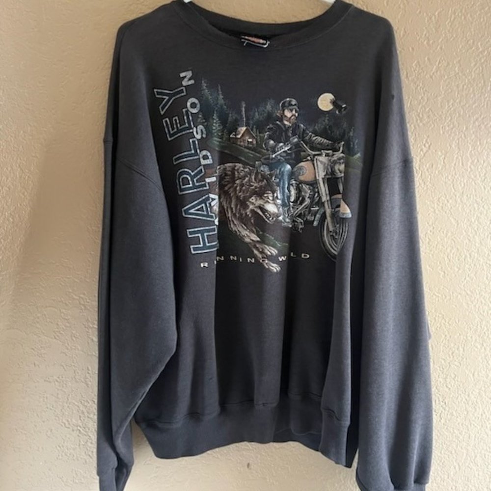 1995 VINTAGE Harley Davidson Sweater